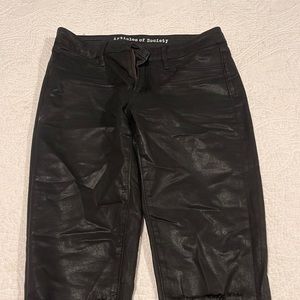Black Articles of Society ripped skinny jeans